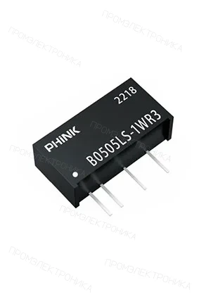 Hi-Link B0505LS-1WR3, DC/DC преобразователь на плату 5В 1Вт SIP7