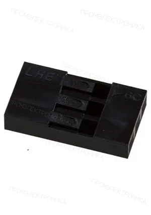 CONNFLY I-DS1071-SCB01x3, Корпус разъема на кабель шаг 2.54мм без контактов