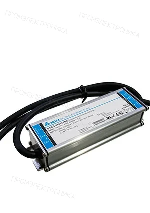 DELTA USCO-040070DB, LED драйвер, 40Вт 700мА 110-277В 50-60Гц,  IP66/IP67, 161x50x34mm -40 C to +60 C