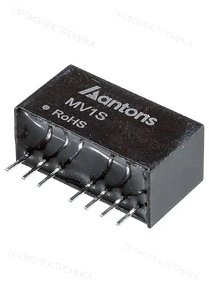 ANTONS POWER MV1S-0505D, DC/DC Regulated WRA0505S-1WR2 = WRA0505S-1WR2