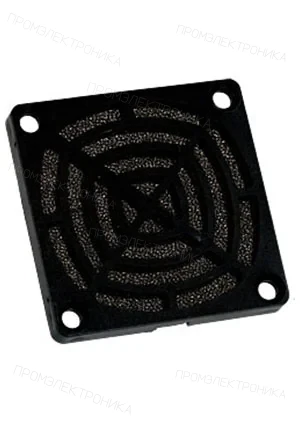 JAMICON K-PF06J-4PA, решетка пласт.с фильтром для вентилятора 60х60мм