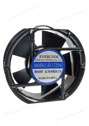 EVERCOOL EC1725A3HBL, Вентилятор 380В, 172х150х50мм, подшипник качения, 2550 об/мин