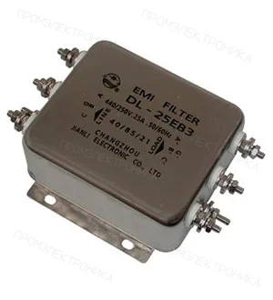 JIANLI DL-25EB3, сетевой фильтр 25А трехфазный