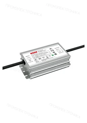 MOSO X6E-075V108, LED драйвер, 75Вт, вых 0.7-1.05А 54-108В DC, изолир, потенц, металл, IP67