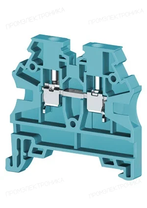 Klemsan 304201RP, Клеммник на DIN-рейку 2,5мм.кв. (синий); AVK2,5 RD (RP)
