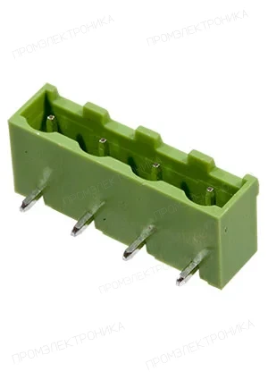 NXU XY2500RQ-7.62-4P, клеммник 7.62мм 4 конт.