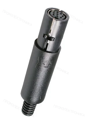 Sonion MDN-8F, разъем MiniDIN гнездо на кабель (аналог для AF-2480)