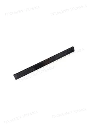 CONNFLY DS1023-1x40S21, гнездо на плату 2.54мм 1х40 прямое PBS-40
