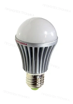 Hotenda 5W-E27-3000K, Лампа светодиодная 5 Вт. Цоколь E 27. Цветовая температура 3000 К .