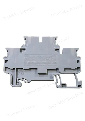 ConnectWell CPDL2.5, двухуровневая клемма PUSH-IN до 2.5 мм.кв.24A 1000В =PTTB 2.5, PYK2.5-2F, 2002-2201