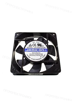 JAMICON JA1225H2S0N-T, вентилятор 220В клеммы 120х120х25мм подшипник скольжения