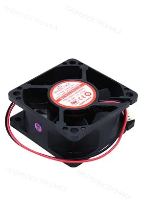 EVERCOOL EC6025H24B, Вентилятор 24В, 60x60x25мм, подшипник качения, 5000 об/мин