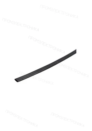KLS L-KLS8-01140-HT-1.0-S, термоусадочная трубка  1/0.5 мм 2:1 черная (1м) (аналог для F32-1)