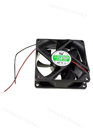 JIULONG MOTOR Y-Y8025H12S, вентилятор 12В провода 80х80х25мм подшипник скольжения
