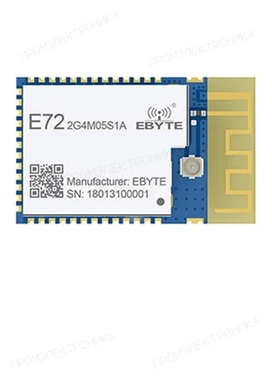 EBYTE E72-2G4M05S1A, модуль ZigBee, CC2630, 2.4GHz, I/O, 0.5 км