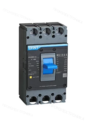 CHINT 131373, Авт. выкл. NXM-400S/3Р 400A 50кА
