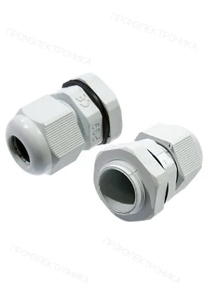 Китай PG9(4-8) серый, кабельный ввод PG9