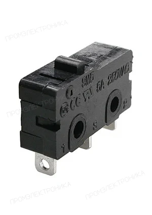 KLS KLS7-KW4-3Z-B122113L, Микропереключатель 5A 250VAC SM5-00N-115 (MSW-11)