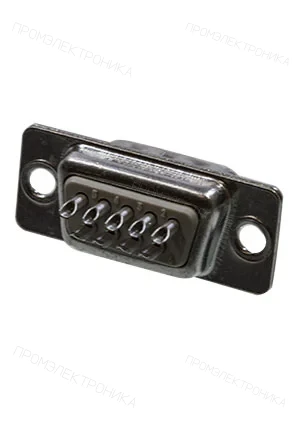 TE Connectivity 4-1393483-7, разъем D-sub DB9 штекер 9 контактов серия AMPLIMITE HD-20