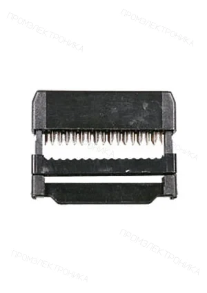 NXU IDC-16F, гнездо на шлейф шаг 2.54мм  (110-16TAK)