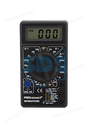 Rexant 13-3011, Портативный мультиметр M830B (DT830B) PROconnect