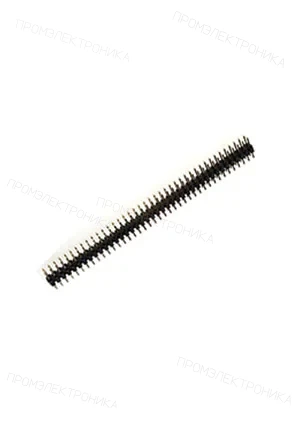 NXU PLD2-80, вилка штыревая 2мм 2x40 прямая (113-DS80G)