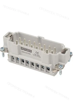 EMAS EB016CF00, Штепсель 16 полюсов, 16А EBM16CF00