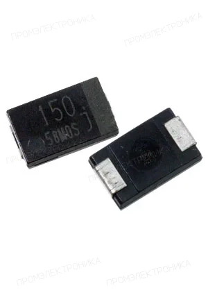 Panasonic EEFSX0J151P, ЧИП электролит.конд.  150мкф 6.3В 105гр, 7.3x4.3