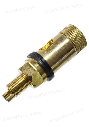 Velleman CA114B, клемма Hi-Fi GOLD/BLACK