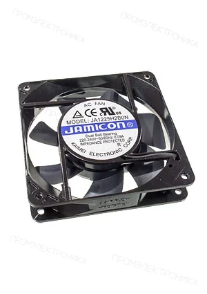 JAMICON JA1225H2B0N-T, вентилятор 220В клеммы 120х120х25мм подшипник качения