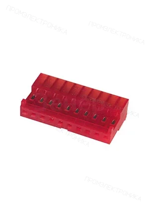 TE Connectivity 4-643813-0, Разъем, 10P MTA100 CONN ASSY POL RIB
