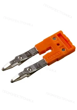 ConnectWell JX2.5/2, 2 POLE SHRT LNK FR 5MM WIDE SP CL TB, аналог для BJDL5.2, UK 2.5/2, BJDL10.2
