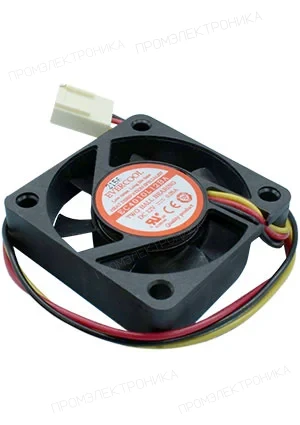 EVERCOOL EC4010L12BA, Вентилятор 12В, 40х40х10мм , подшипник качения, 4500 об/мин + крепеж