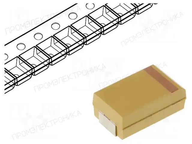 KEMET T491D475M050AT — Конденсаторы танталовые SMD