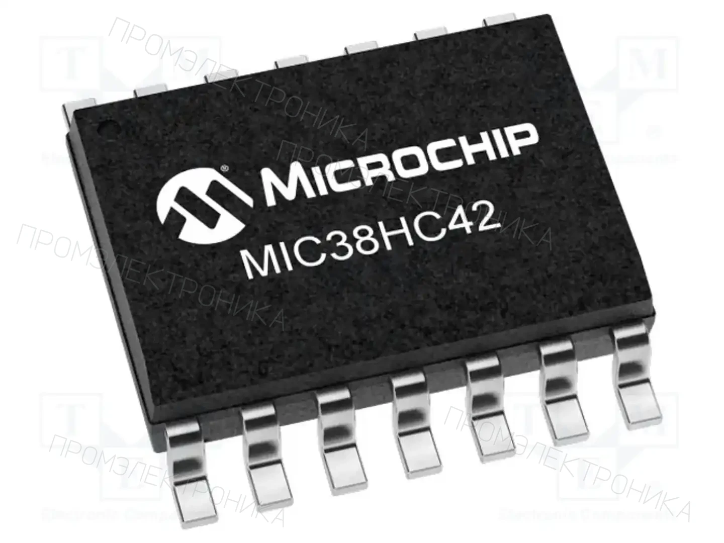 Microchip Technology MIC38HC42-1YM-TR — Регуляторы напряжения - микросхемы ШИМ