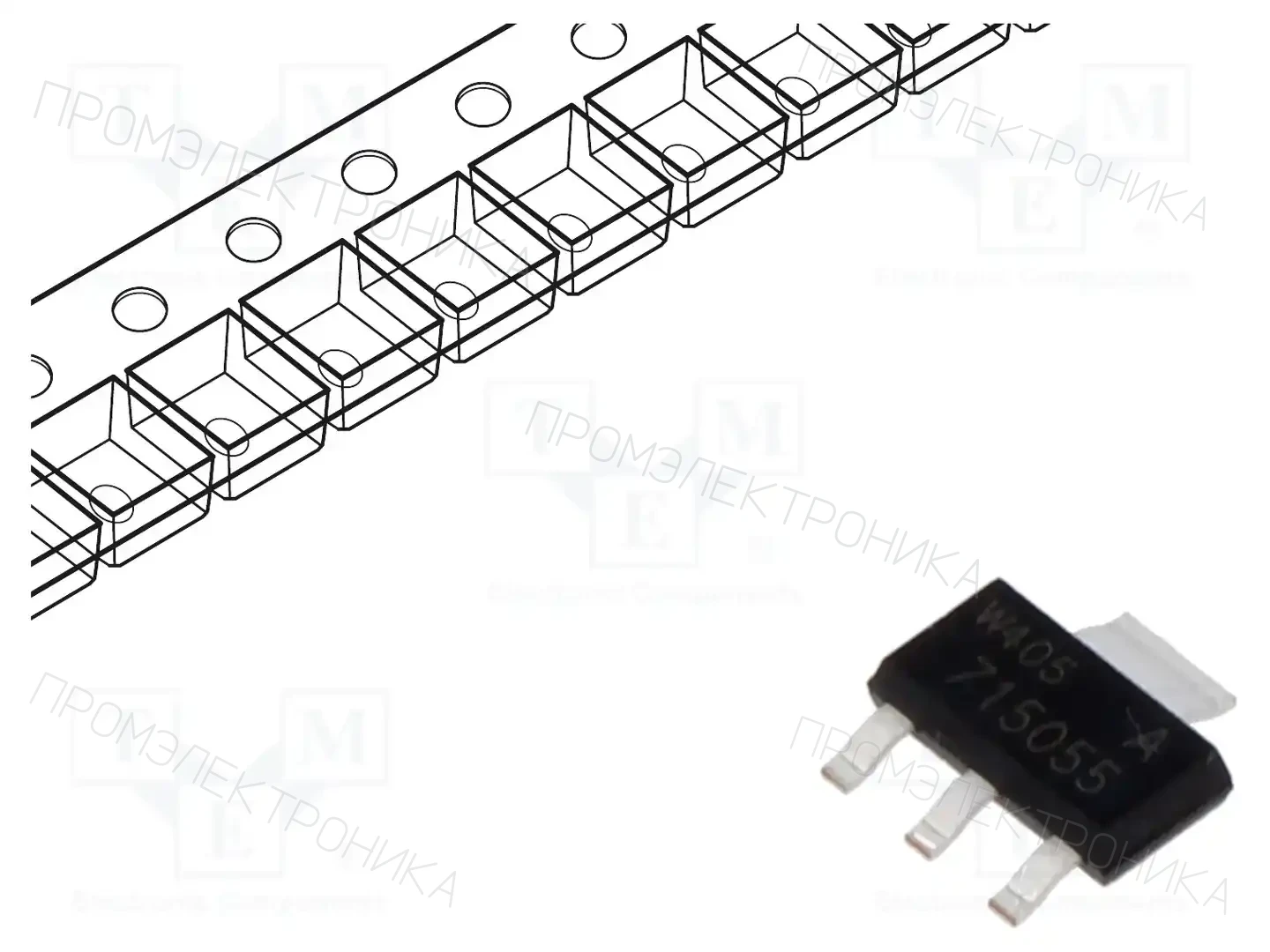NEXPERIA BUK78150-55A/CUF — Транзисторы с каналом N SMD
