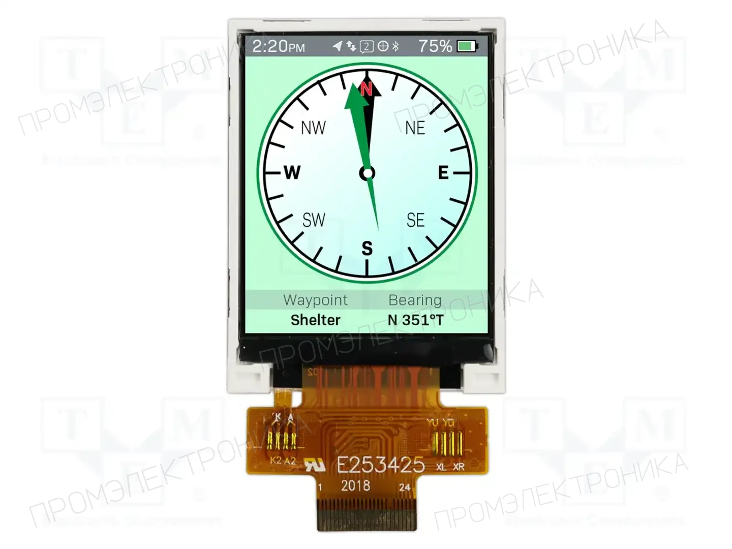 NEWHAVEN DISPLAY INTERNATIONAL NHD-1.8-128160EF-SSXN-F — Дисплеи TFT