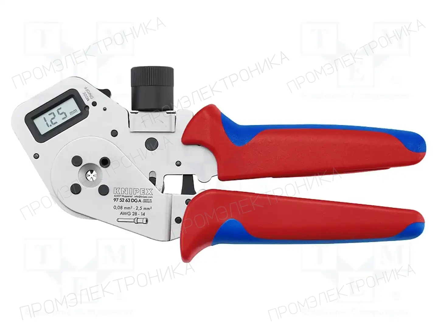 KNIPEX 97 52 63 DG A — Зажимные уст-ва кабельных наконечников