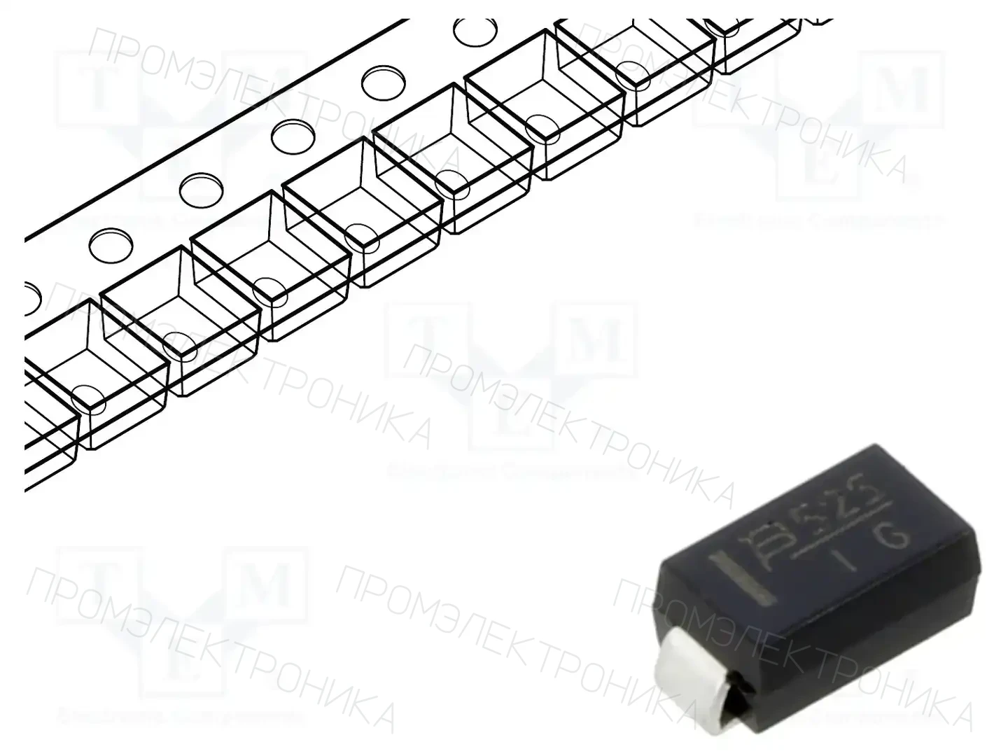 BOURNS SMAJ13A — Диоды TVS SMD однонаправленные