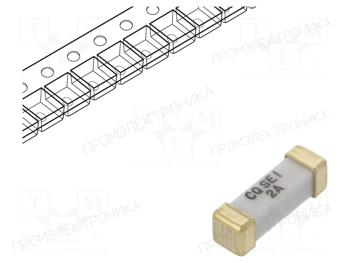 CONQUER ELECTRONIC SEI 2A 250V(G) — Предохранители SMD остальные