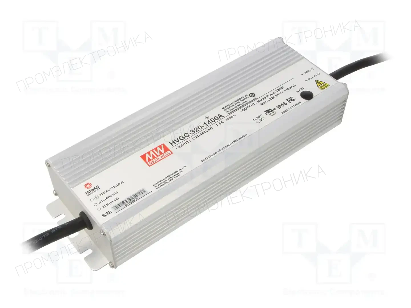 MEAN WELL HVGC-320-1400A — Блоки питания для LED