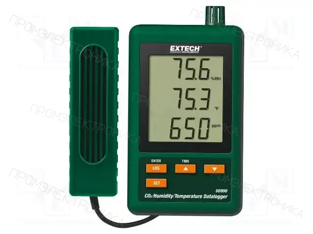 EXTECH SD800 — Регистраторы температуры и влажности