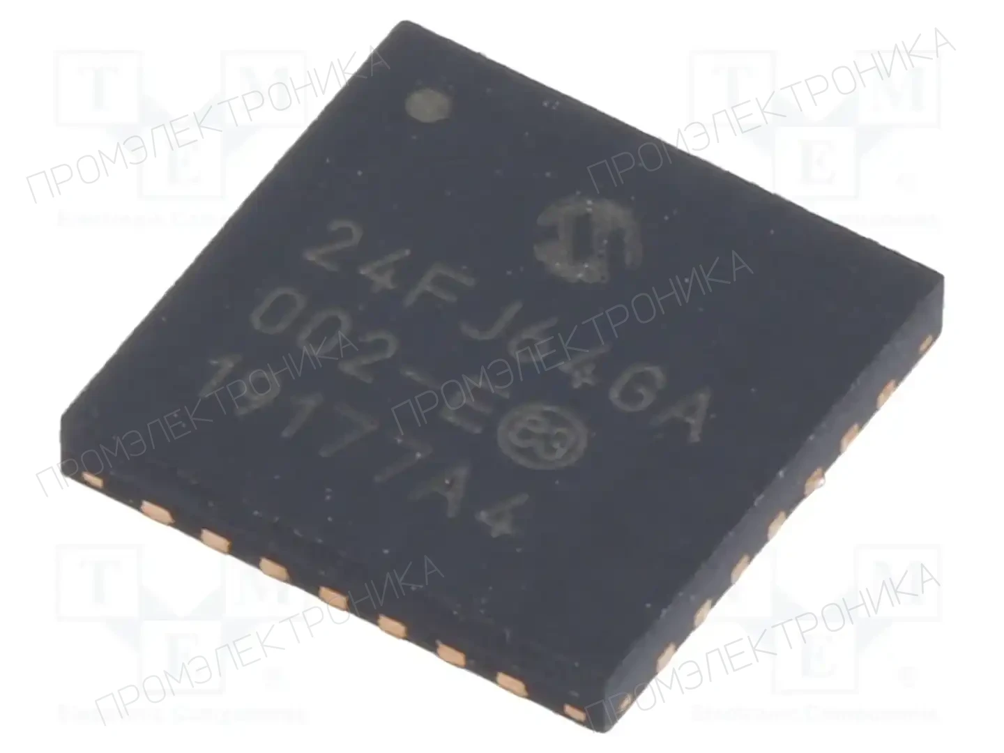 Microchip Technology PIC24FJ64GA002-E/ML — Линейка PIC 16-bit