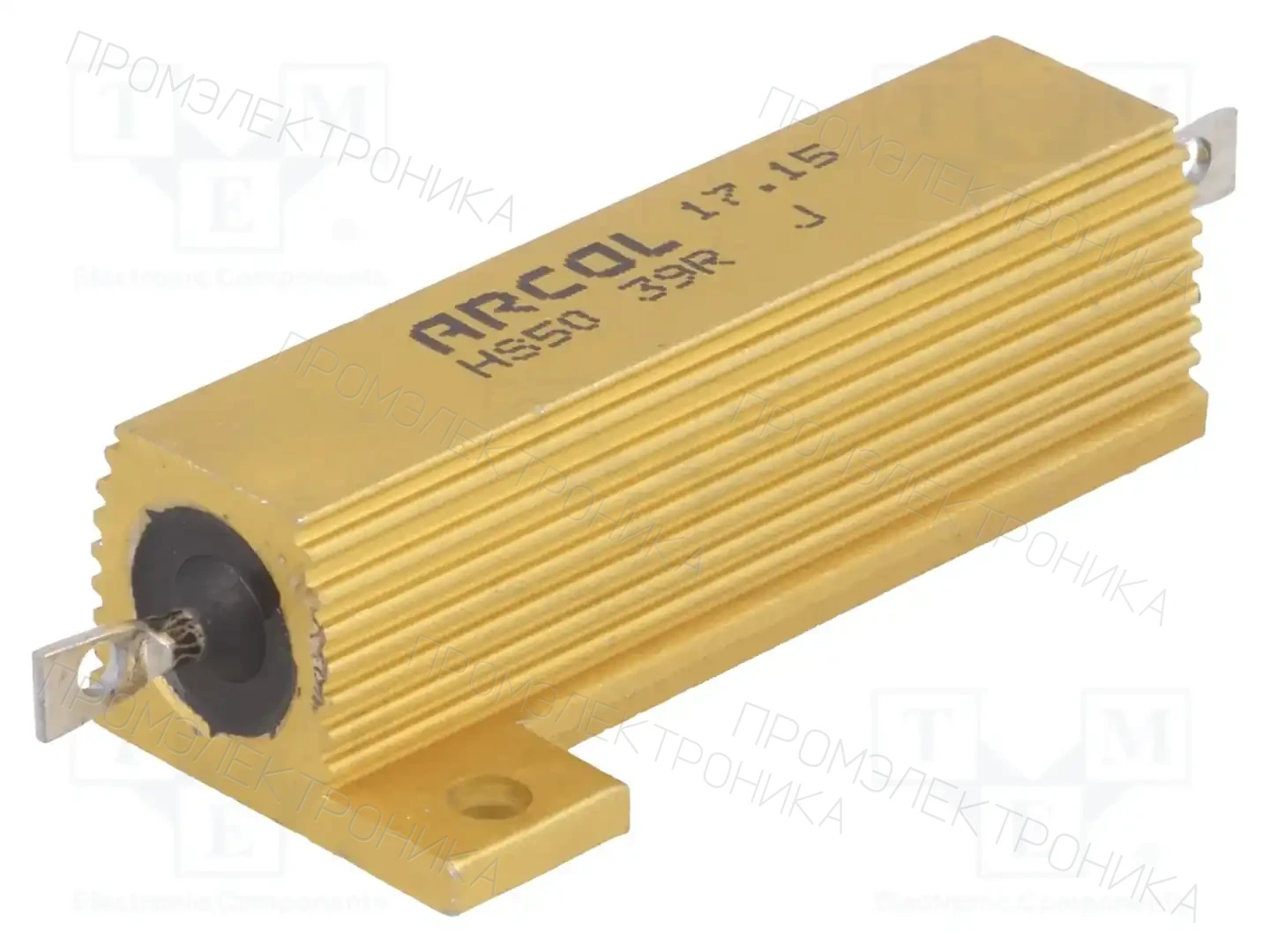 ARCOL/OHMITE HS50 39R J — Резисторы мощности