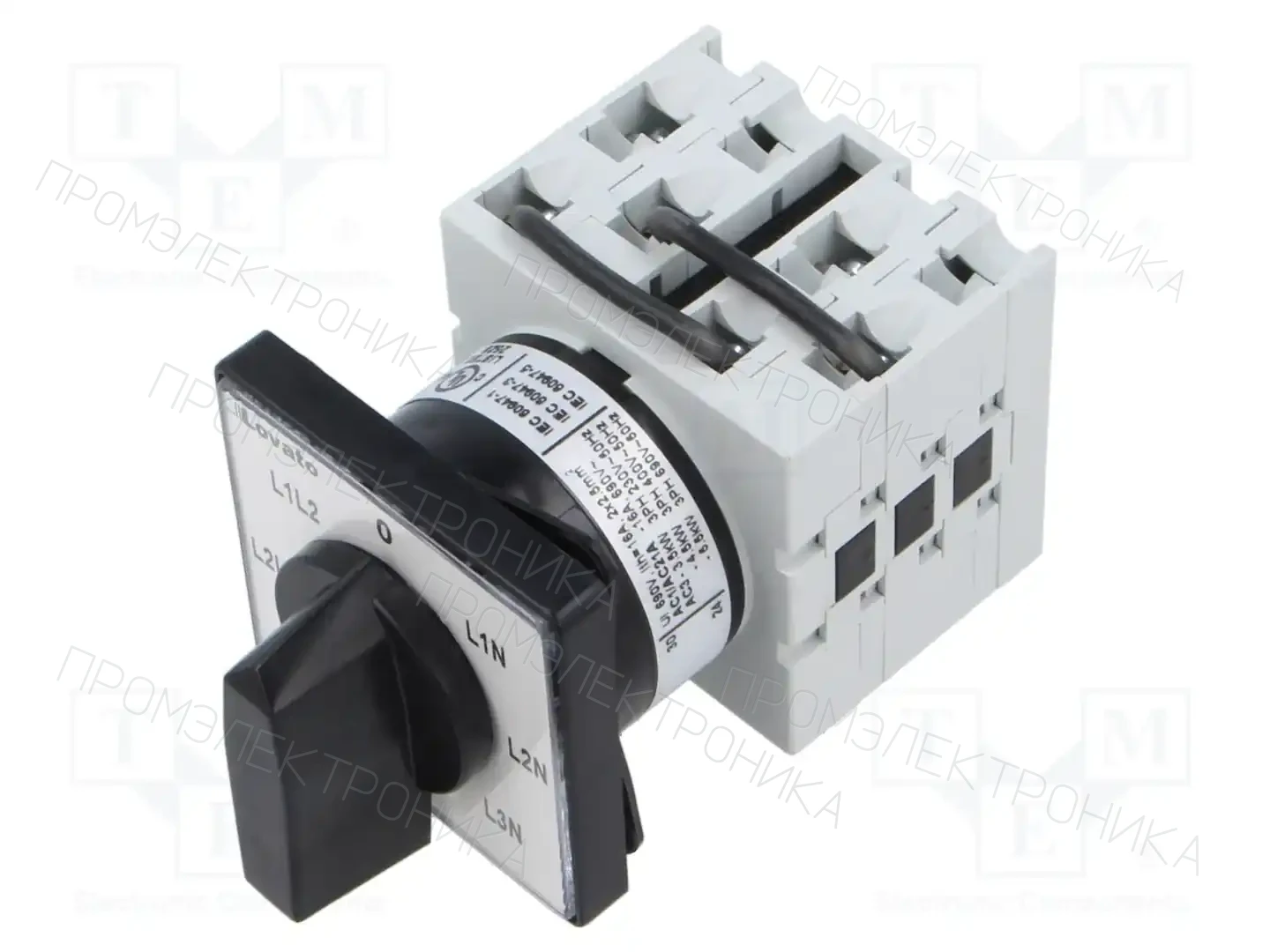 LOVATO ELECTRIC GX1666U — Переключатели кулачковые