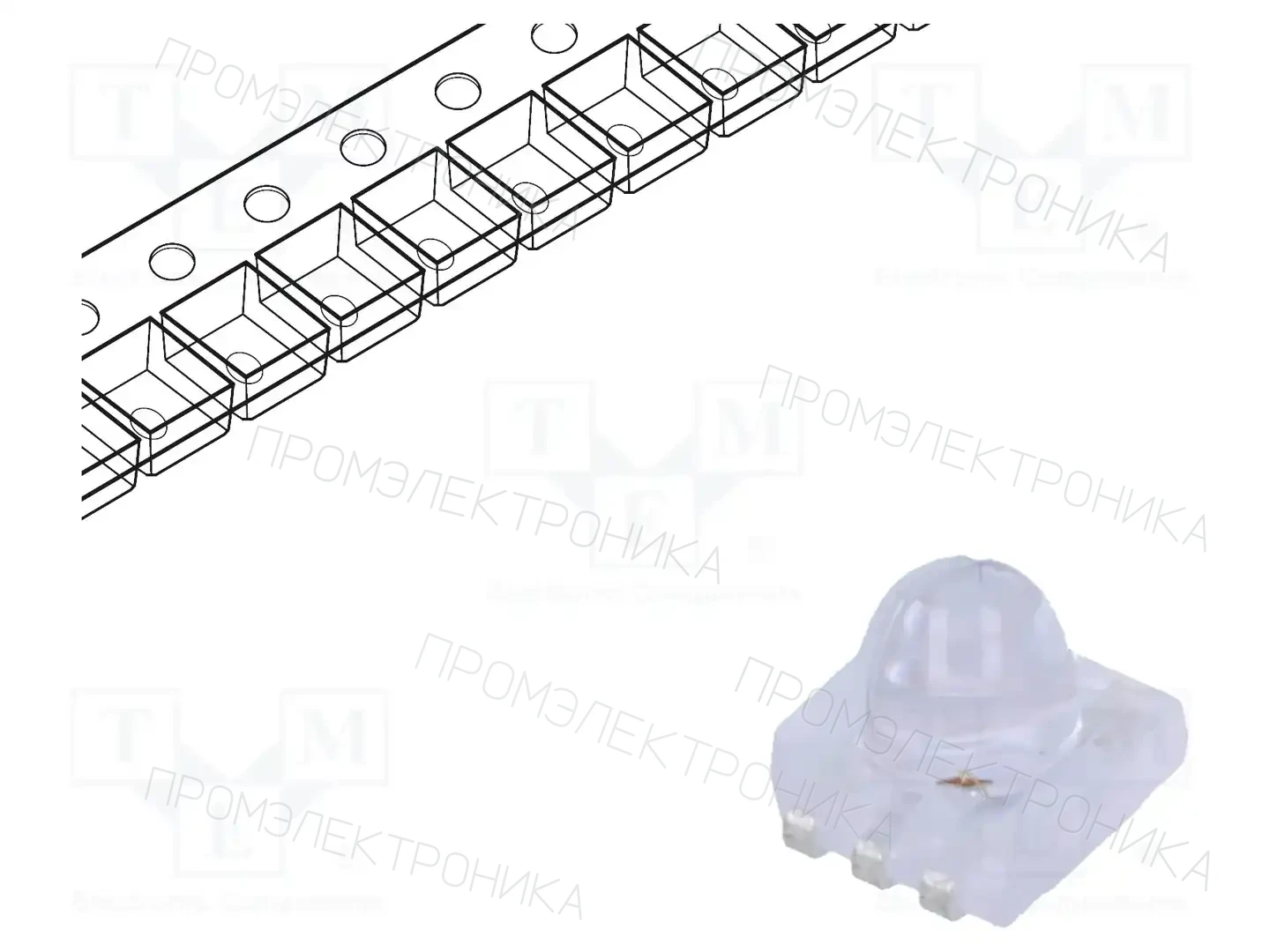 BROADCOM (AVAGO) ASMT-FJ60-AFJ00 — Светодиоды SMD цветные