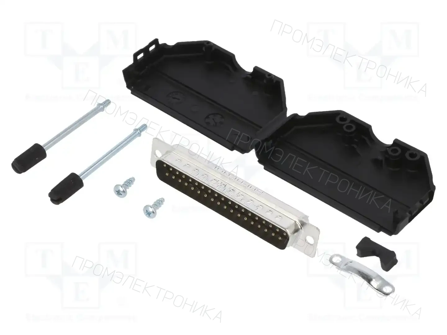AMPHENOL COMMUNICATIONS SOLUTIONS L17DPPK37-BK+L717SDC37P — Комплектные штекеры D-Sub