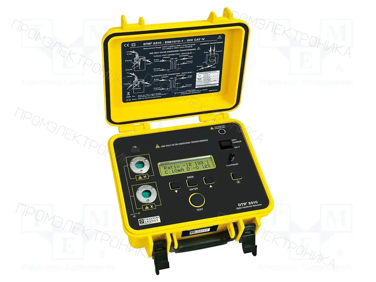 CHAUVIN ARNOUX DTR8510 — Измерители проводки многофункциональные