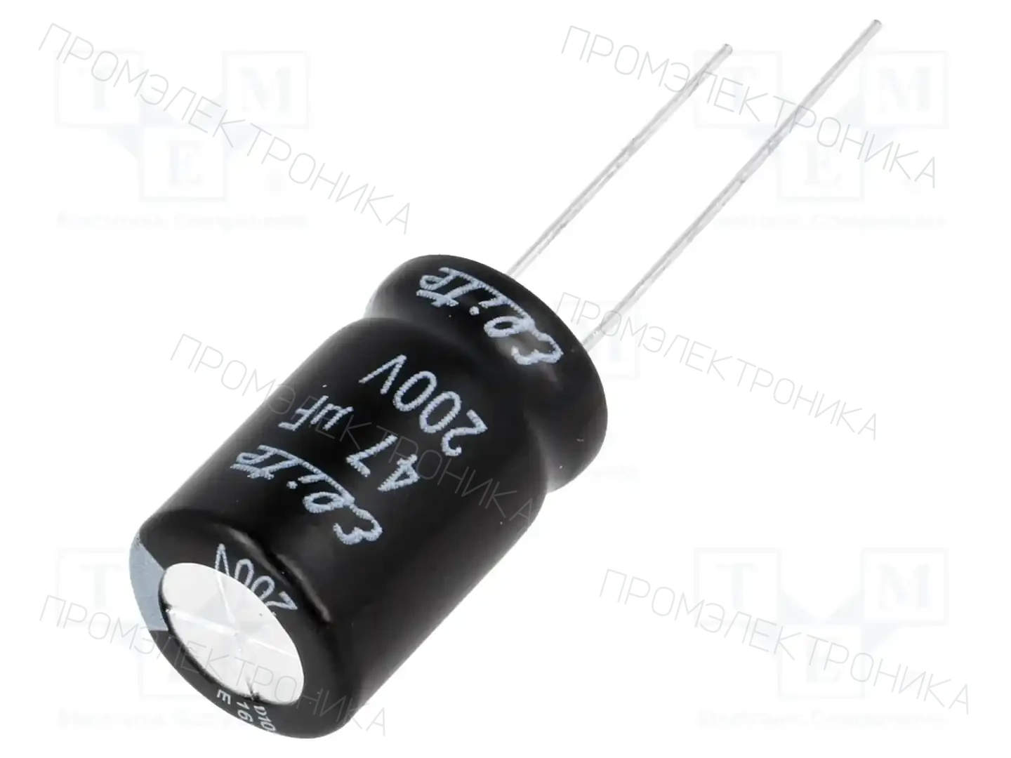 Elite PF2D470MNN1220 — Конденсаторы электролитические THT