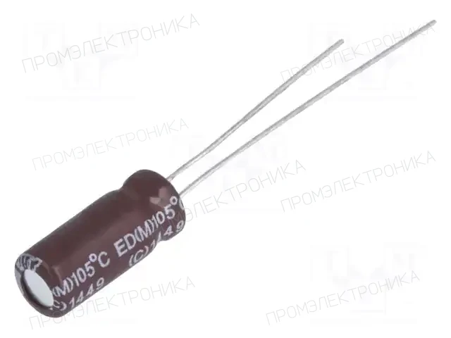 Elite ED1A222MNN1025 — Конденсаторы электролитические THT